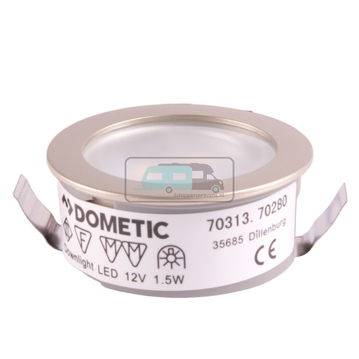 [OCS_2208358B] Dometic Inbouwspot Rond 12V G4 Mat