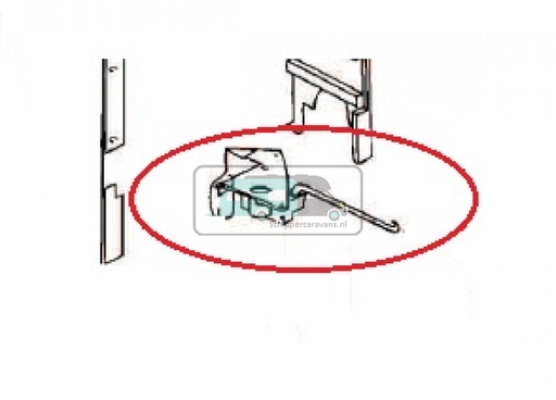 [OCS_23850] Bracket outside vent