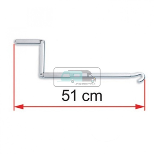 [OCS_2607181] Fiamma Crank Handle Short