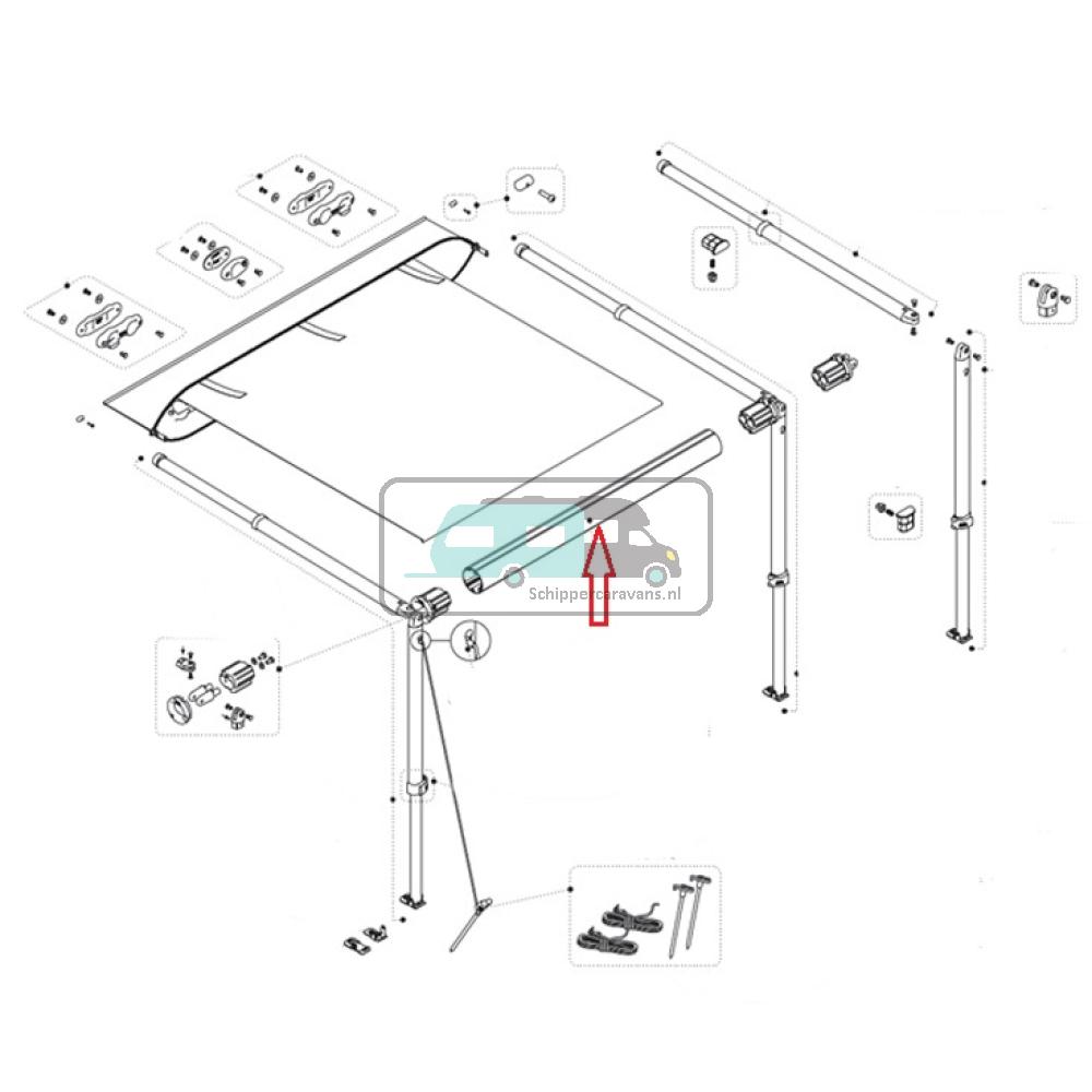 [OCS_A0028245] Fiamma CaravanStore XL Roller Tube 310