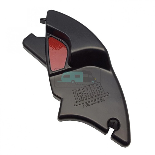 [OCS_2607277] Fiamma F65s Eindkap Voorlijst Links Deep Black