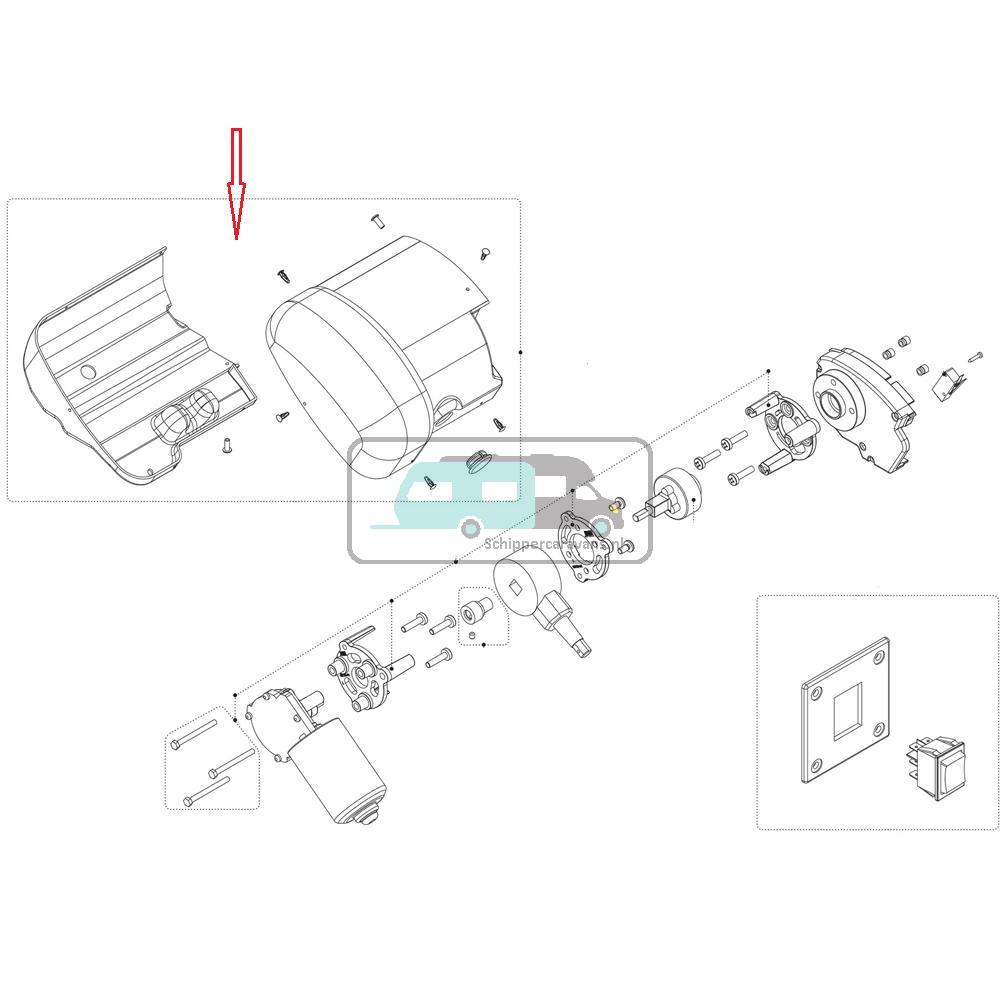 [OCS_A0028251] Fiamma F65s Motorkappen 