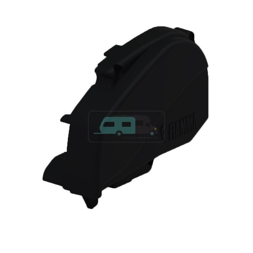 [OCS_A9903376] Fiamma F80S Eindkap Rechts Deep Black