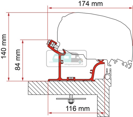 [OCS_2626229] Fiamma Adria Caravan Kit >2015 F65/F80