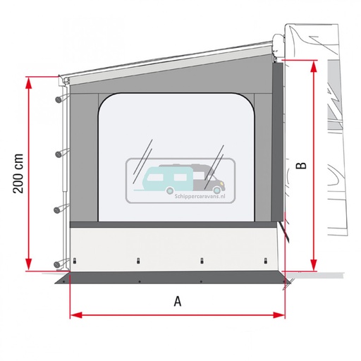 [OCS_2626534] Fiamma Side W Pro F65/F80 Ducato