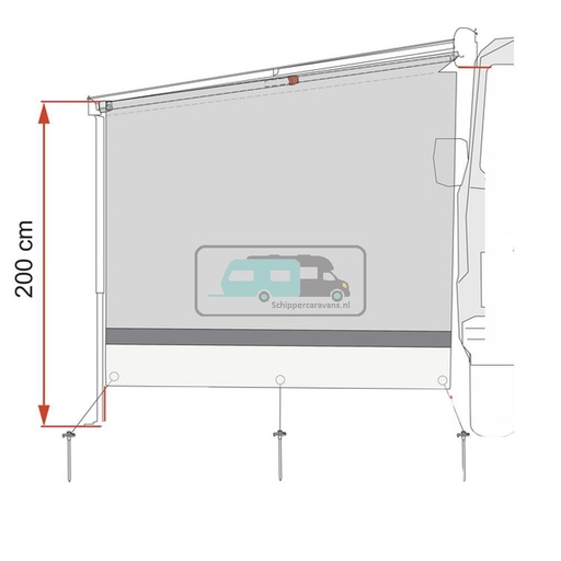 [OCS_A0004354] Fiamma Side W Pro F80L XXL