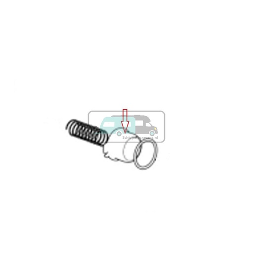 [OCS_2660384] Thetford SD3 Push Button Licht Grijs