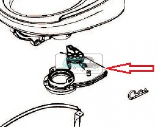 [OCS_31112] Thetford Aqua Magic Bravura Meganisme Reparatieset