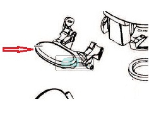 [OCS_A9902143] Thetford Aqua Magic Bravura Doorspoel Pendaal wit