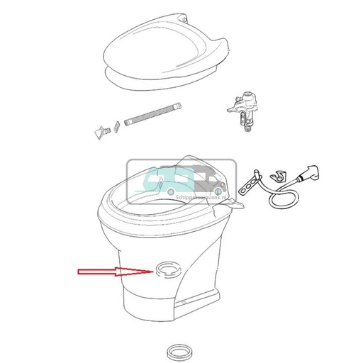 [OCS_A9900429] Thetford Aqua Magic V Blade Seal 
