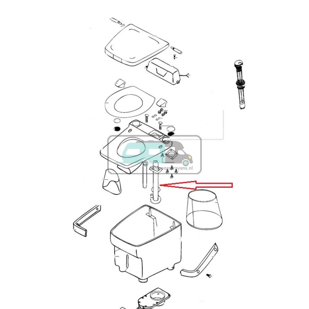 [OCS_A9905142] Thetford Electra Magic Pomp en Motor 12V