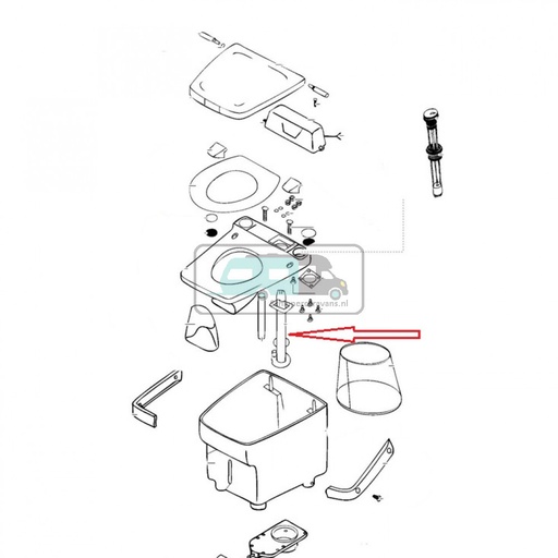 [OCS_35775] Thetford Electra Magic Pomp en Motor 24V