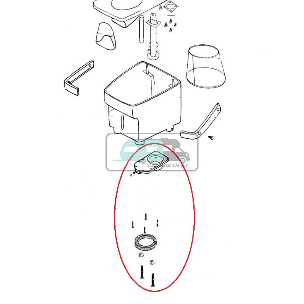 [OCS_A9905565] Thetford Electra Magic Slide reparatieset