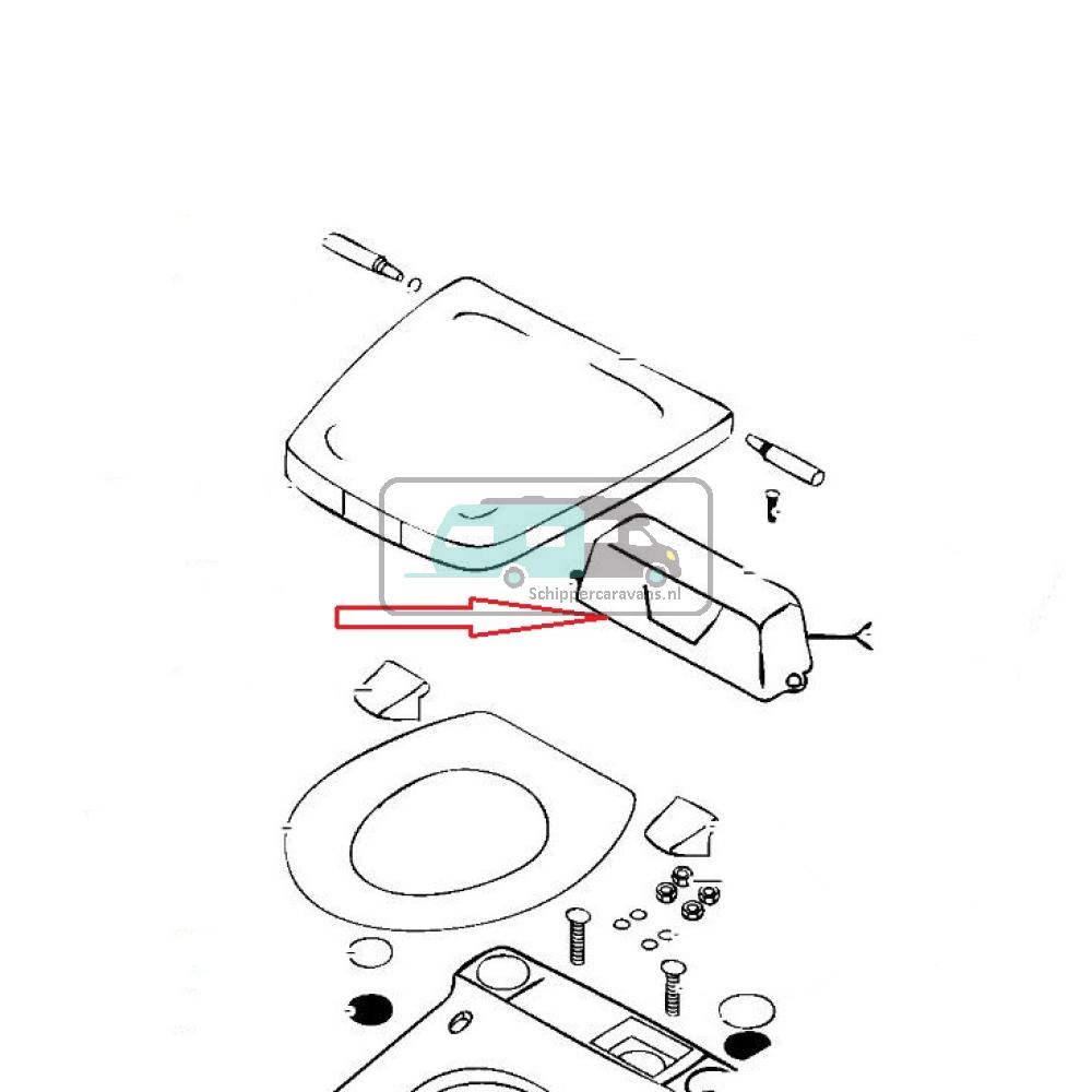 [OCS_A9904233] Thetford Electra Magic Motor kap