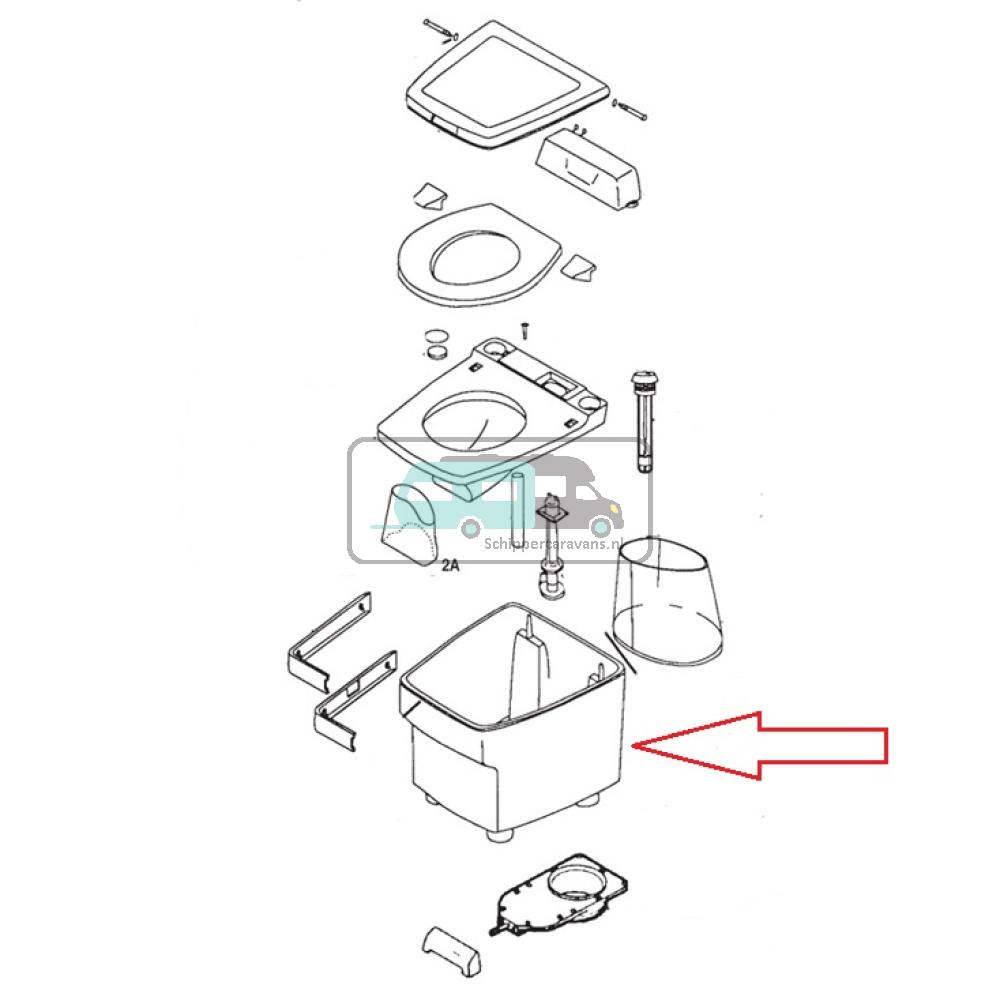 [OCS_A9905141] Thetford Electra Magic Seal Main Housing