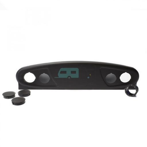 [OCS_430050-52700] Bovendeel mantel zwart/bruin