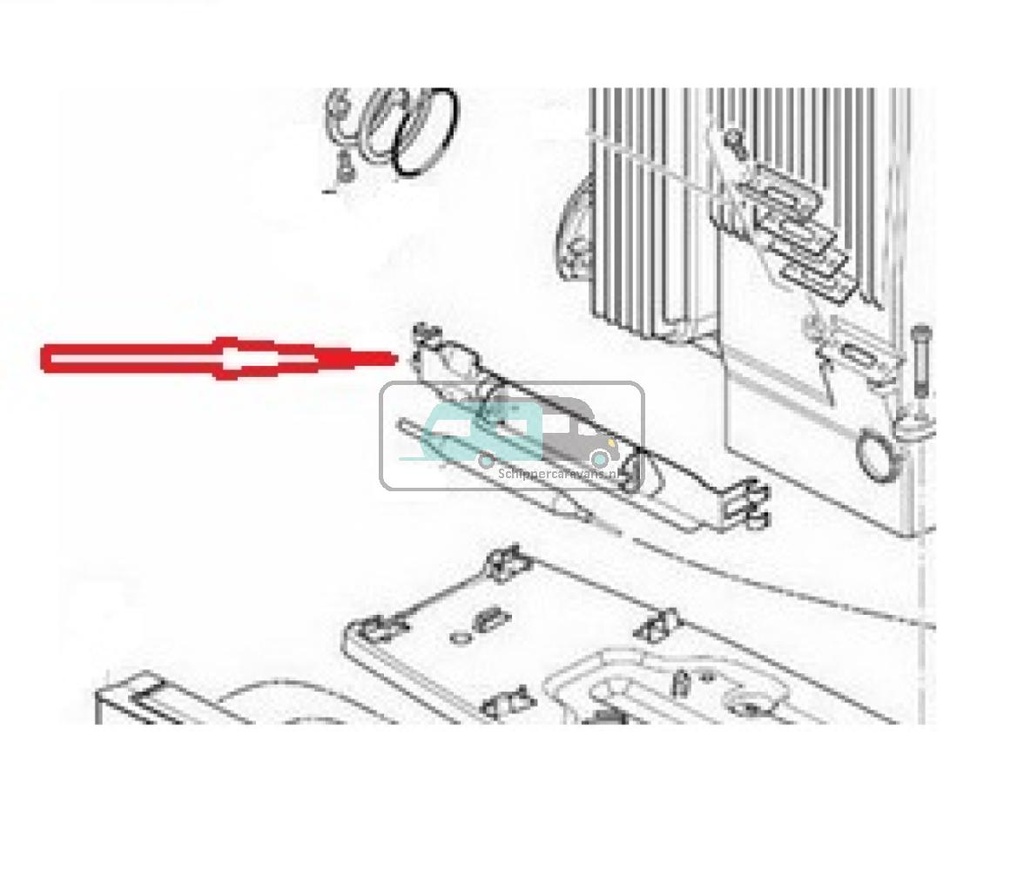 [OCS_A9900404] (24)Houder thermovoeler