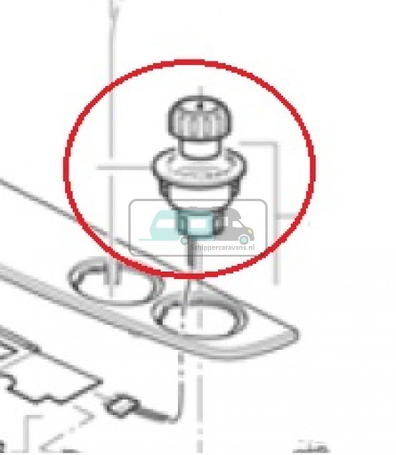 [OCS_430090-90500] (22a)Knop met verlichting