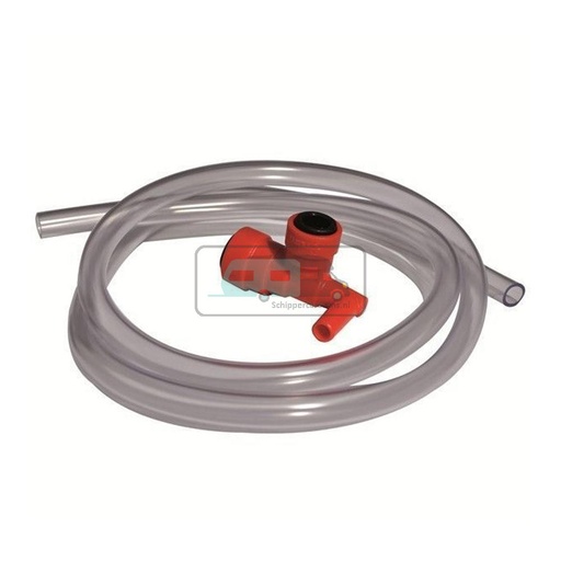 [OCS_434020-64000] (13)Wateraansluiting voor J.G flex. Haaks rood.