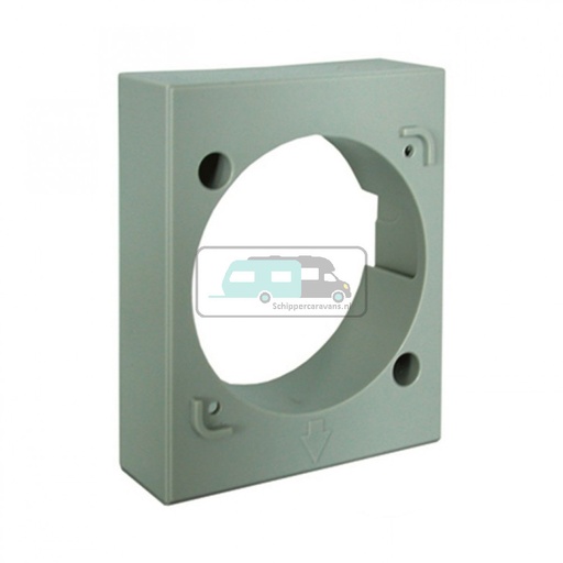 [OCS_440000-06400] Opbouwflens bediening standaard zwart