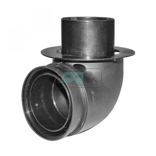 [OCS_440730-01]     Duikslangbocht. zwart. Type BGI .