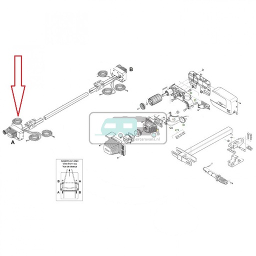 [OCS_460020-55800] Truma Motor A Mover XT/XT2/XT4