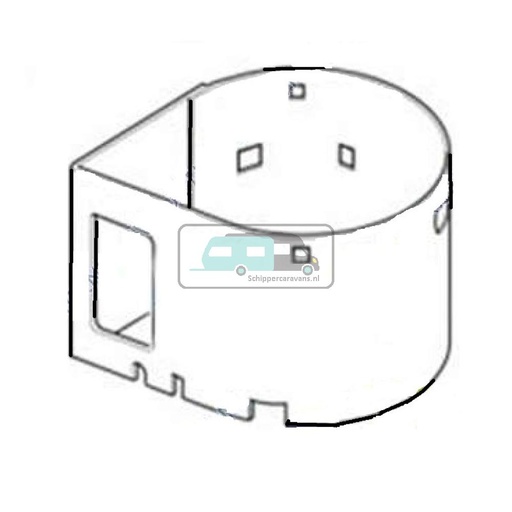 [OCS_A9905750] Truma Mantel voor Boiler B10