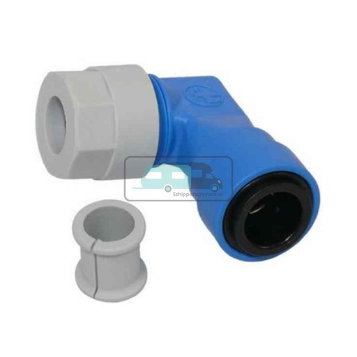 [OCS_A9907313L] Truma Aansluiting Haaks J.G Blauw 12mm