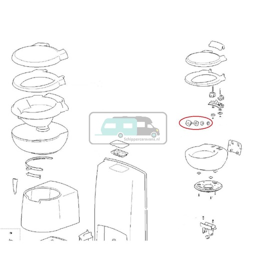 [OCS_5075662] Thetford Nozzle C260