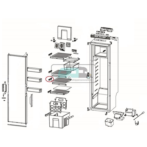 [OCS_A9906731] Thetford Rooster Houder Large T21**