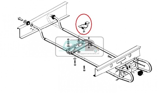 [OCS_700024] AL-KO Reservewielhouder EH1 Spanvleugel