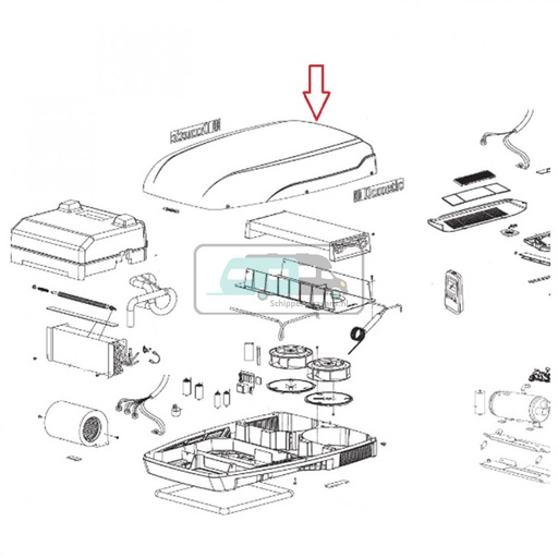 [OCS_700525] Dometic B2200 Afdekkap Wit