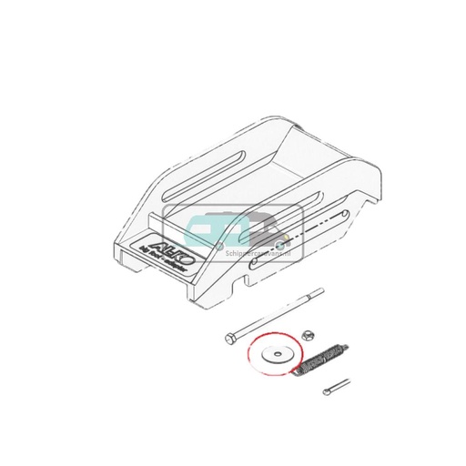[OCS_A0033986] AL-KO Big Foot Opvulring 6.4x30x1.25mm A2-70