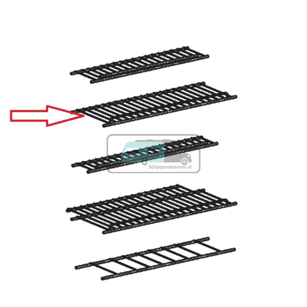 [OCS_A9907291] Dometic Bovenrooster verzinkt 463 x 165 2413375508