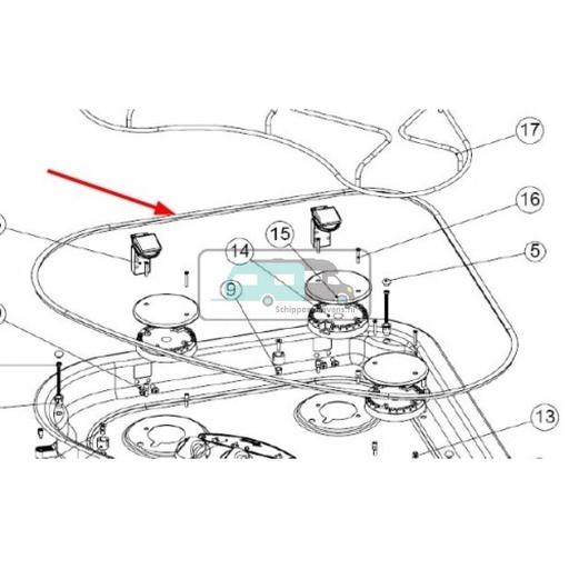 [OCS_A0028455] Afdichtrubber SPCC1210