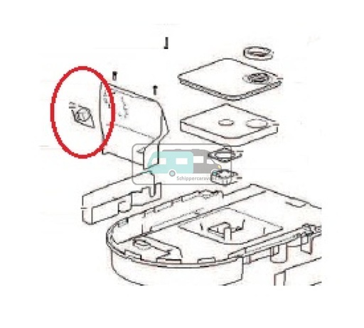 [OCS_A9902266] Reed switch single level