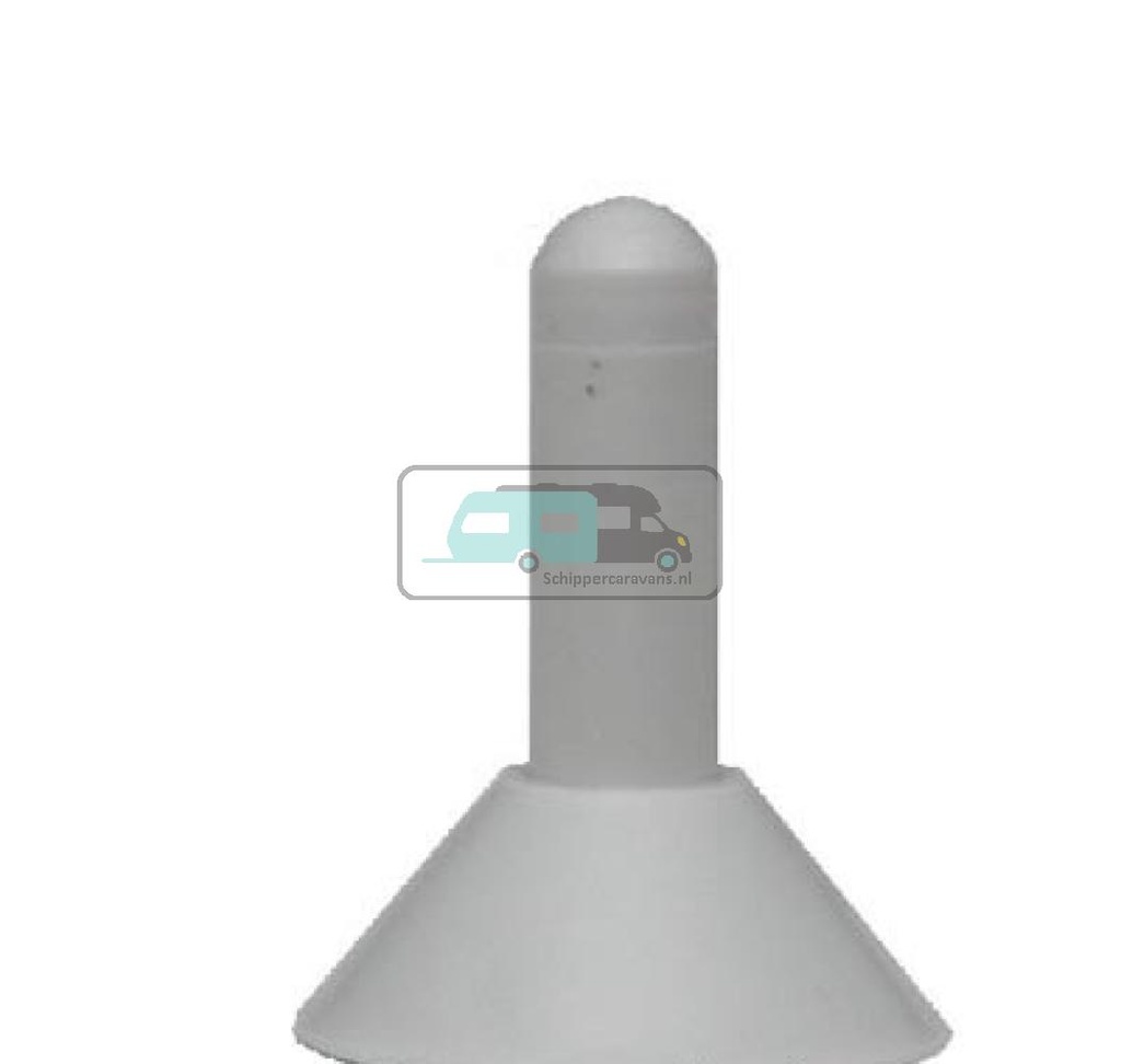 [OCS_A0029742] Campking regenkapje met punt, grijs (4st)