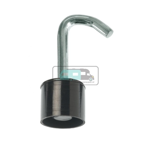 [OCS_A0029783] Campking Tentdop met Haak Universeel Omslag 19mm 3st.