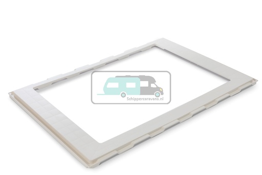 [OCS_A0035501] MPK VisionStar L Adapterframe 70x50 Ducato Achterzijde Wit