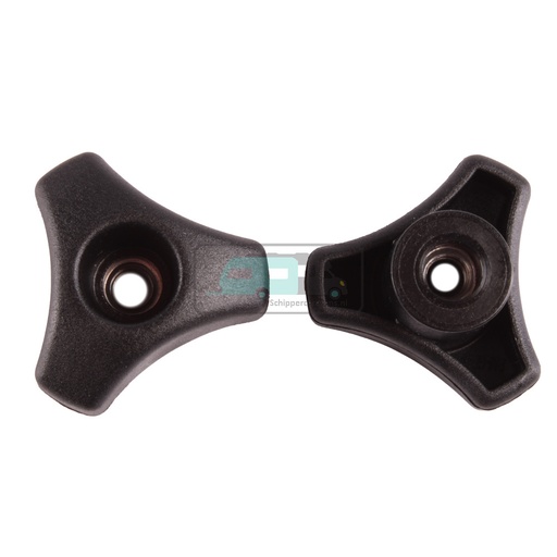 [OCS_0906317] Thule Sport & Elite G2 Knop met Schroef Zwart 2st.