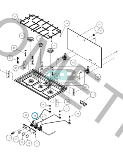 [OCS_A0030605] Dometic Gasregelklep PI7923 6mm