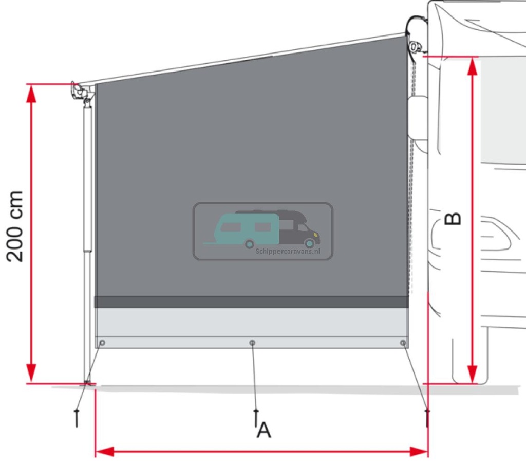 [OCS_A0013620] Fiamma Side Block F45/F80