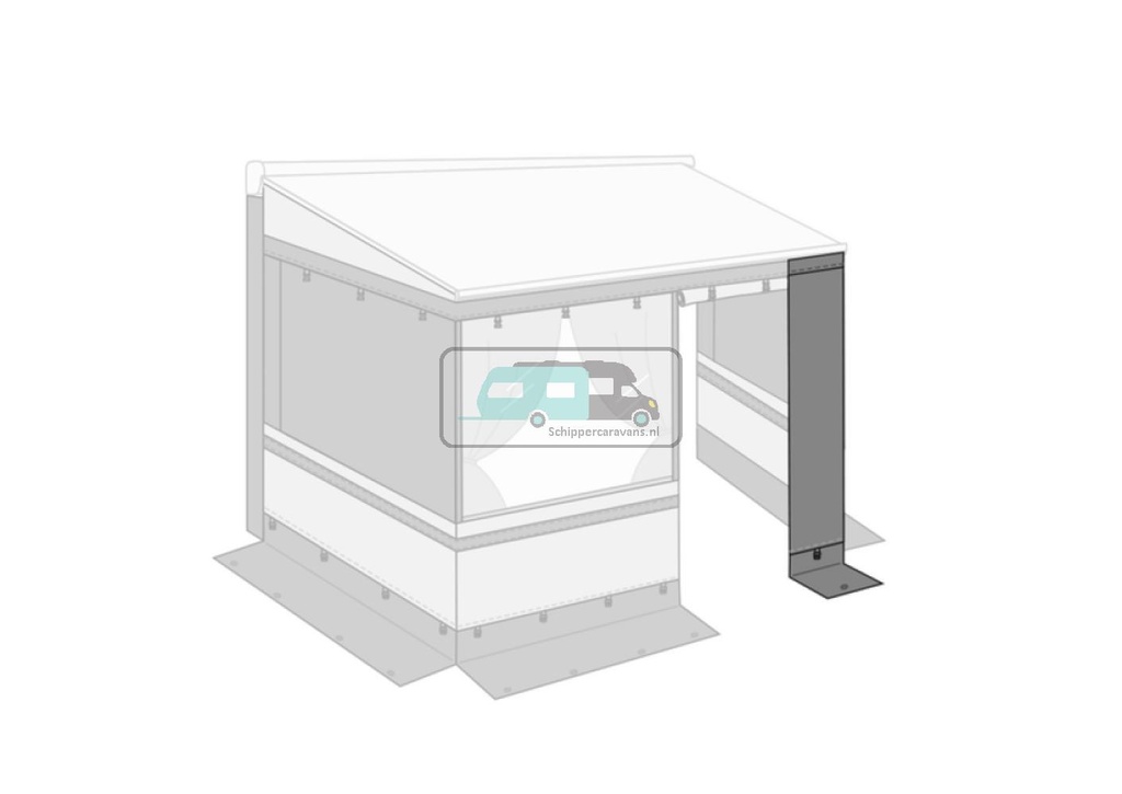 [OCS_A0013609] Fiamma Pr. Room Light Front Paneel 40 cm (F45 Van)