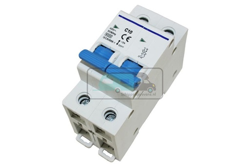[OCS_A0034672L] Dubbelpolige zekeringautomaat 10A