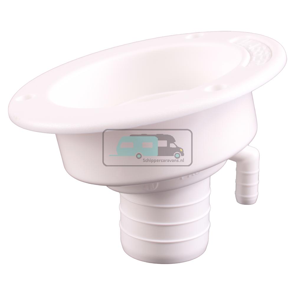 [OCS_A0033425L] Watervulopening 40mm met Slot Wit