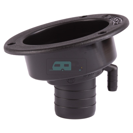 [OCS_0114017] Watervulopening 40mm met Slot Zwart