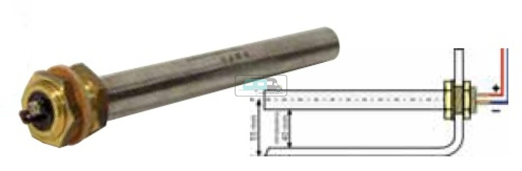 [OCS_A0037357] Vorstbeschermer v. watertank 12V 30W