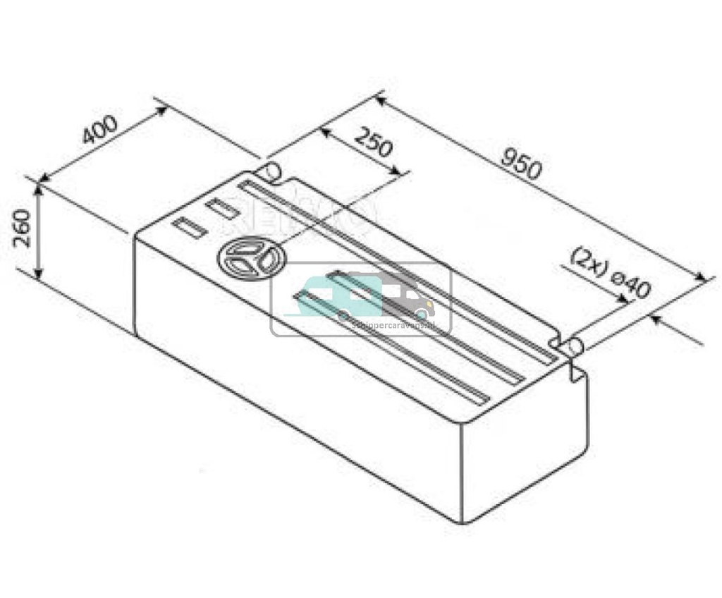 [OCS_A0035525] Fusion Watertank 89L V8-02 EV1802