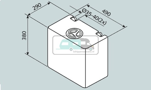 [OCS_0114043] Fusion Watertank 50L V4-01 EV1004
