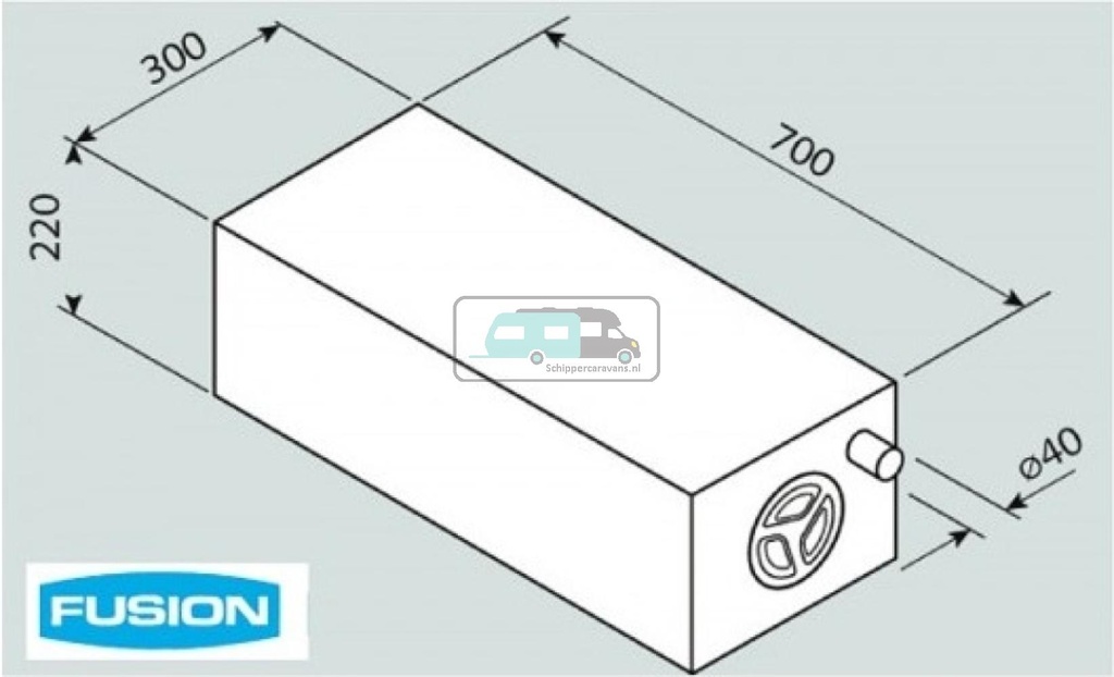 [OCS_A0007811] Fusion Watertank 43L V4-05 EV0905